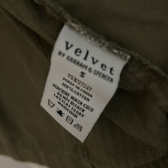 LILY ADRIDGE FOR VELVET cargo jacket size small - Picture 7 of 7